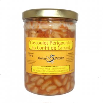 Cassoulet Périgourdin au Confit de Canard  - DISPO UNIQUEMENT SUR MARCHE ET FOIRE