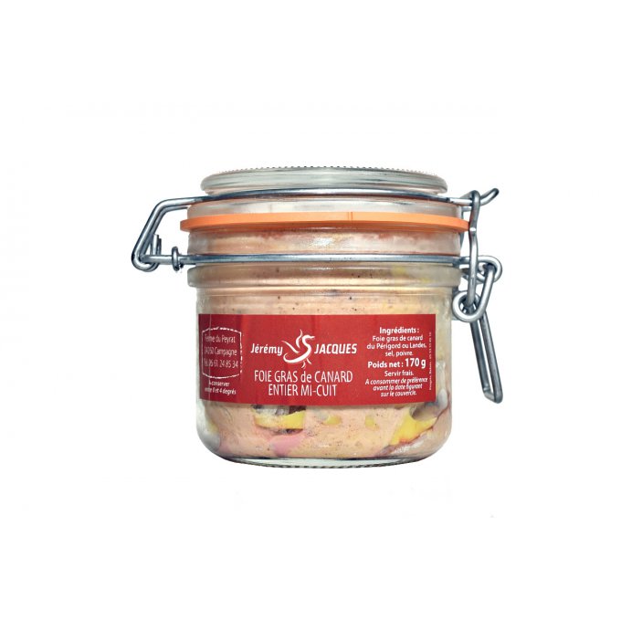 Foie Gras Entier MI-CUIT 170g  