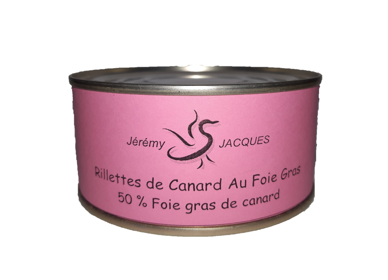 Rillettes au Foie gras - 50 % de Foie gras