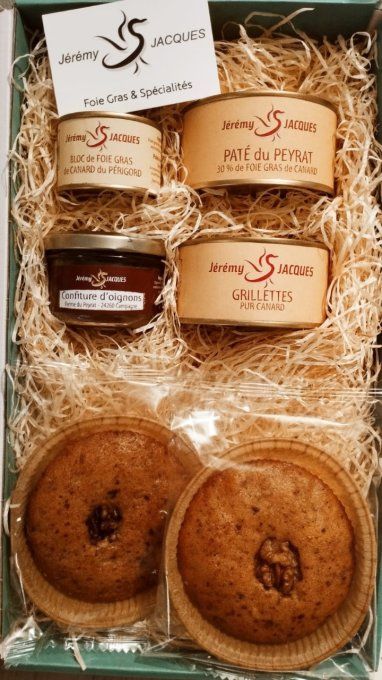 Coffret "Foie Gras, Spécialités & Noix"