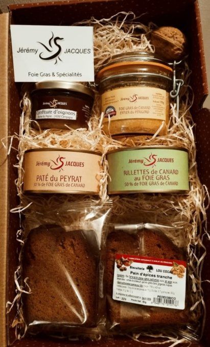 Coffret "Foie Gras & Pain d'épices"
